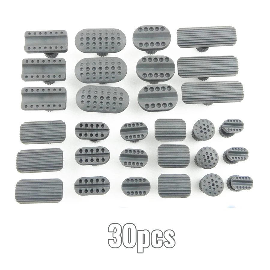 

30pcs Bold Thickened Dent Puller Glue Pulling Tabs Paintless Removal Body Repair Tools Kit