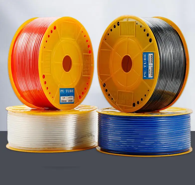 1M Pneumatic Component PU Tube Air Hose Pipe PU 4*2.5mm 6*4mm 8*5mm 10*6.5mm 12*8mm 14*10mm 16*12mm