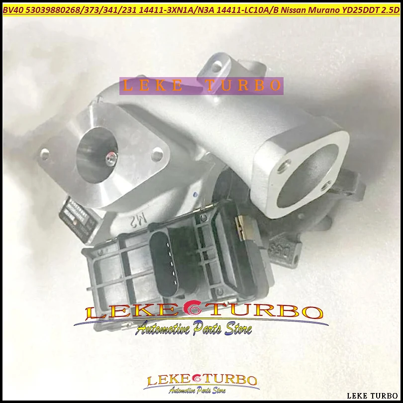 Turbo BV40 53039880268 53039700268 14411-3XN1A 14411-3XN3A 14411-LC10A 14411-LC10B 144113XN1A para Nissan Murano YD25DDT 2.5L DCI