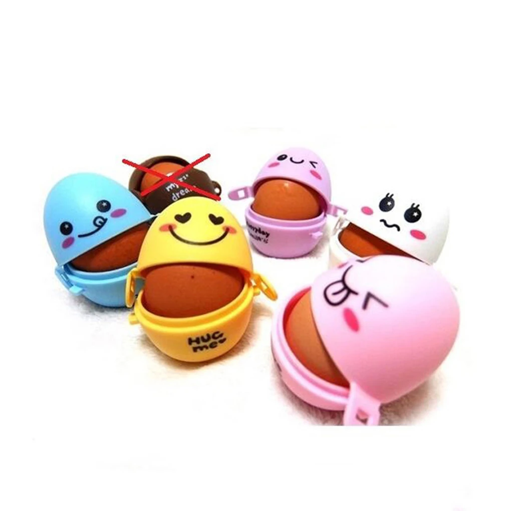 Travel Outdoor Portable 1 PCS Egg Storage Box Container Organizer Kitchen Gadgets Dispenser Holder Lovely Cartoon Egg Box