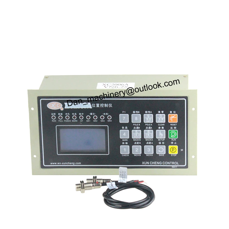 

XC2006A Digital LCD fixed length controller, Position controller for bag making machine