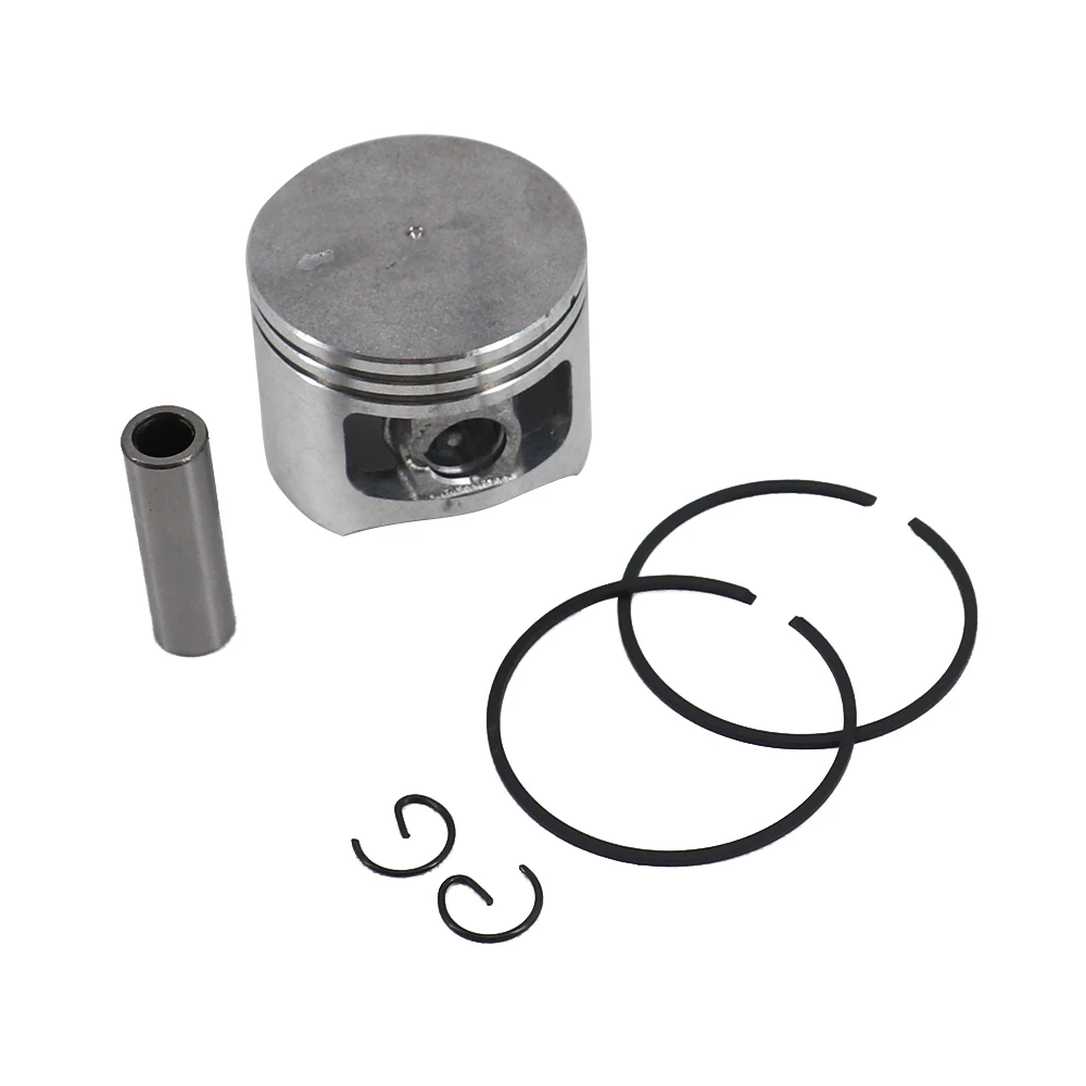 1 Set 5200 52CC Kettensäge Kolben Ring Pin Kit 45mm Kettensäge Kolben Set Kettensäge Kolben Kit