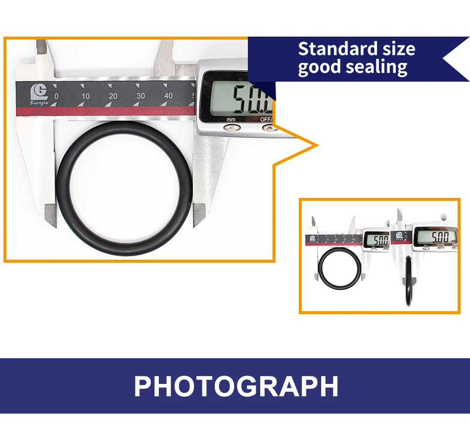 NBR O Ring Seal Gasket Thickness CS3.1mm OD10-190mm Wear Resistant Automobile Petrol Nitrile Rubber O-Ring Waterproof Black.-.