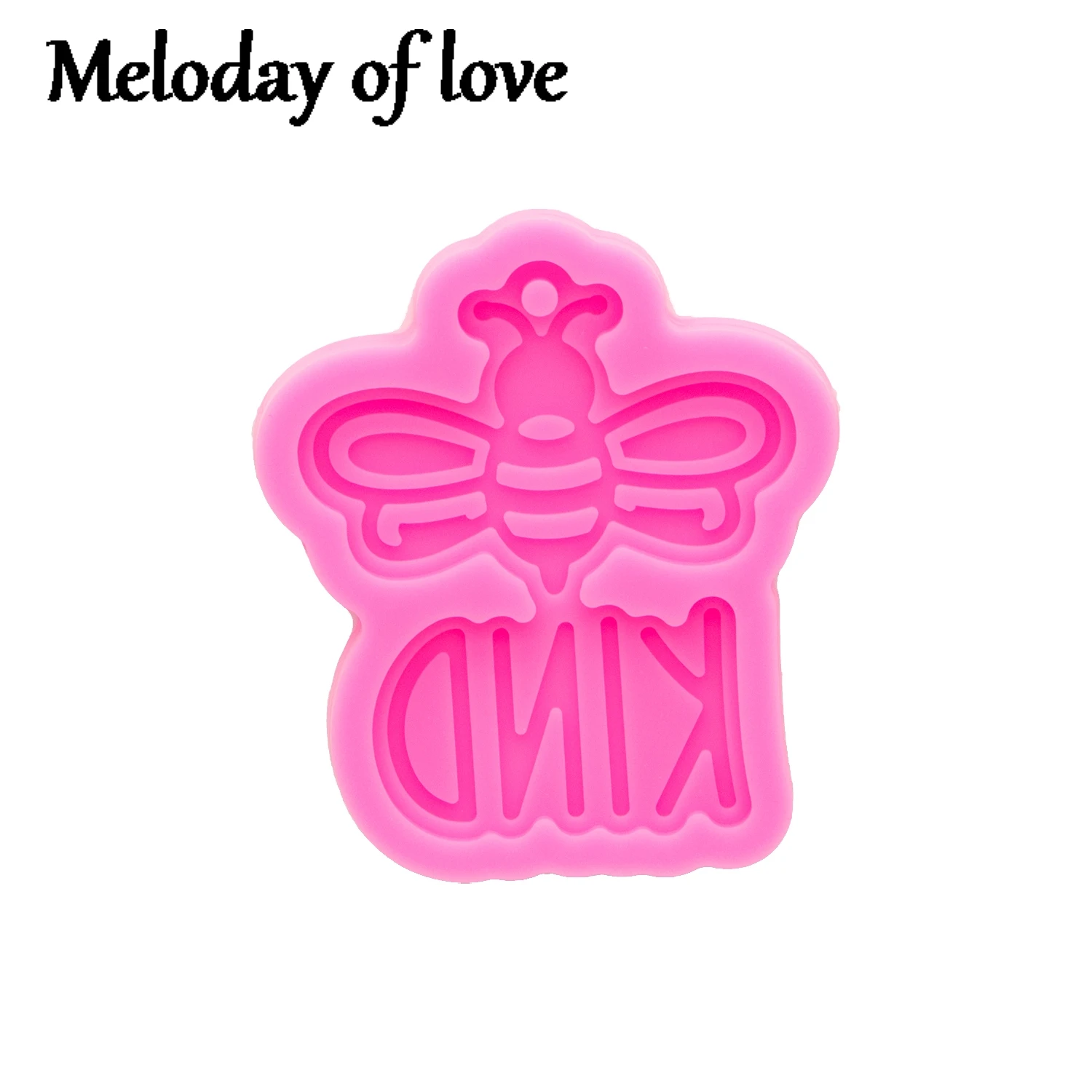 Glossy Silicone insect Bee Mold for Necklace, DIY Resin Keychain Mold , Epoxy Jewelry Resin Casting Moulds, Clay Molds DY0748