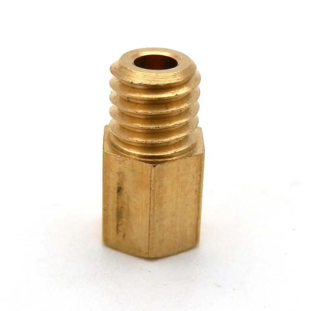 6pcs Hex Type Main Jets for MIKUNI VM TM TMX Carburetor Motorcycle Scooter Injectors Nozzle Available Sizes 100 -600