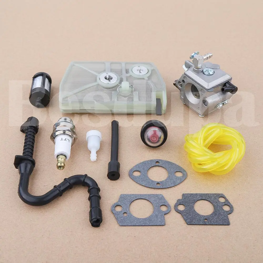Carburetor Air Filter Spark Plug Gasket for Stihl 028 AV 028AV Super Chainsaw Tillotson HU-40D Walbro WT-16/1118 120 0600 Carb