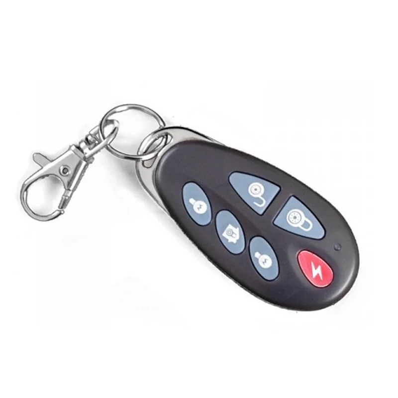 MEIan-Security System Remote Control Key, Keyfob para Alarmes Casa, 6-Button Key, PB-403R