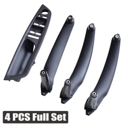 Armrest Car left front driver's seat LHD Interior Door Handle Inner Panel Pull Trim Cover For BMW E70 E71 X5 X6 2007-2014
