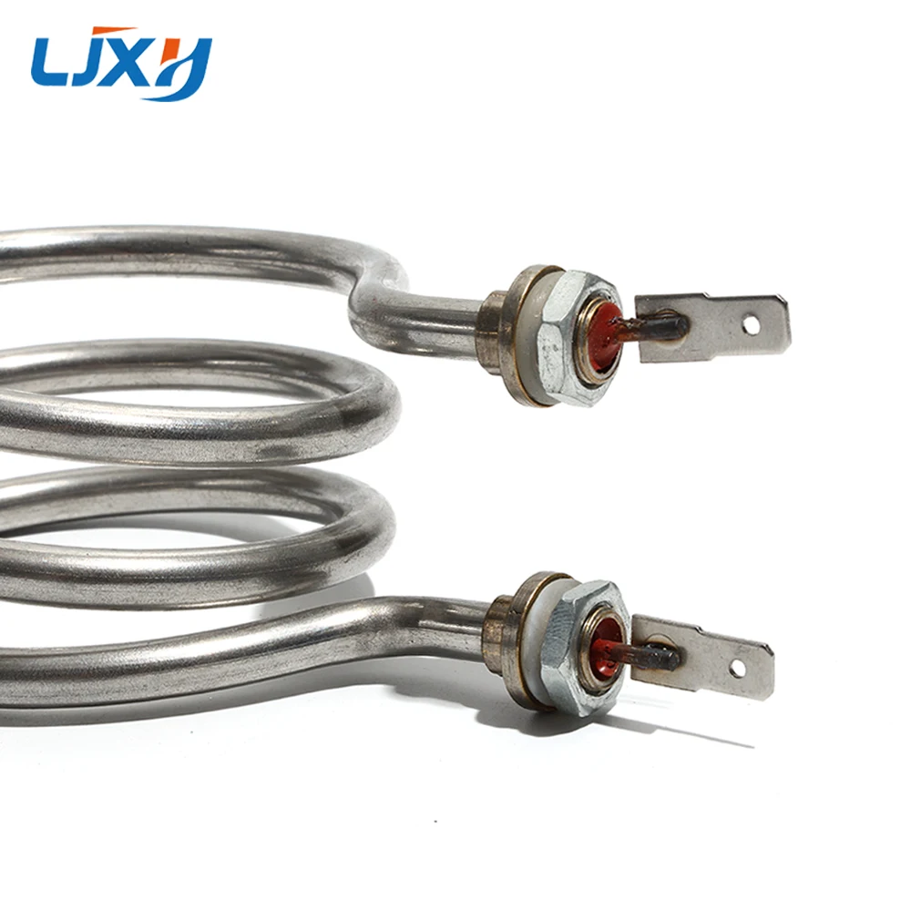 LJXH Water Fountain/Water Dispenser Transverse Spring Pipe 3 Coils Heater Tube 220V 800W Electric Heating Element