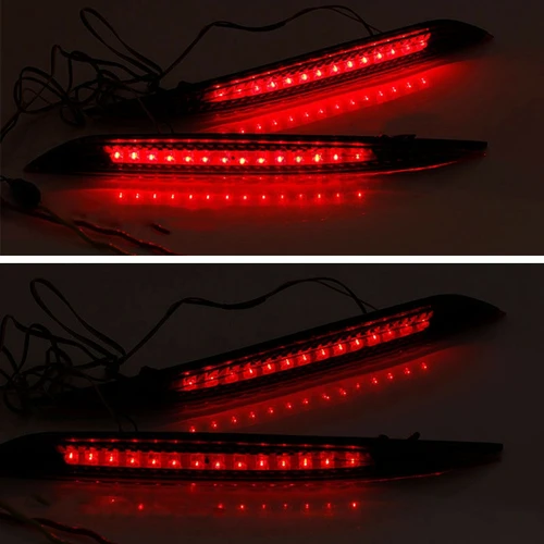 Imagen 2 del producto Reflector de parachoques trasero para coche, luz Led antiniebla trasera para Kia K3 Cerato Forte, 2 piezas, 2012-2016