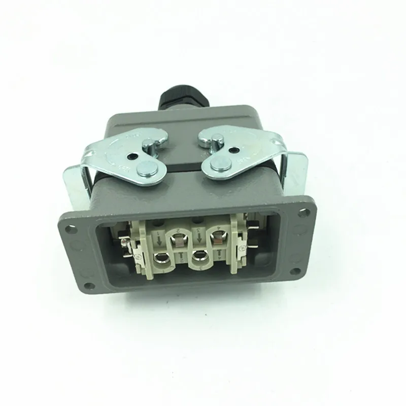 مستطيلة الثقيلة موصل 4-core 6-core الساخن عداء المكونات في قابس الطيران مقاوم للماء HDC-HSB-006 أخفى 35A