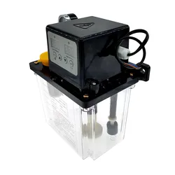1pcs 2L Automatic Lubricant Pump Automatic Lubricating Oil Pump CNC Electromagnetic Lubrication Pump Lubricator