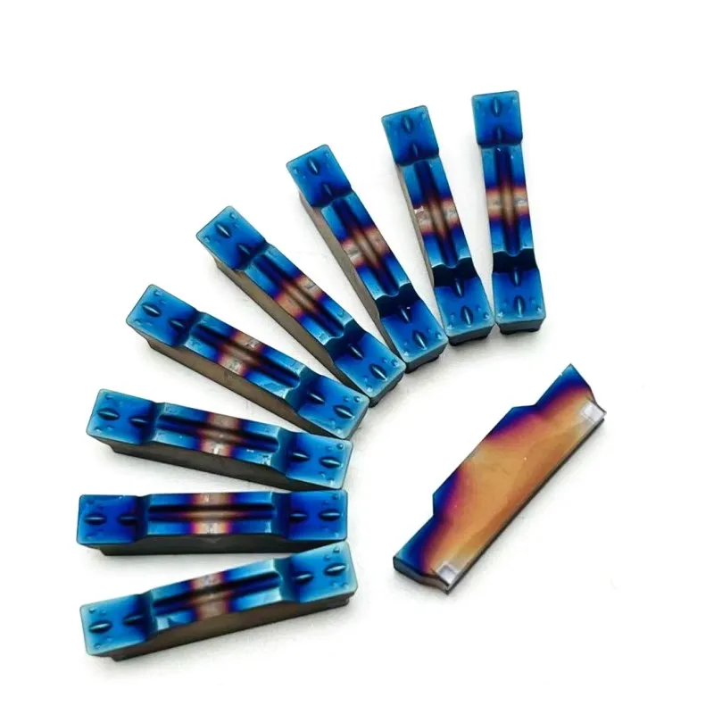 MGMN300 MGMN200 MGMN400 M Cấp Mặt Grooving Dụng Cụ Carbide Nano-Xanh Dương Dập Tắt Thép Cao Thép Cứng Không Gỉ dụng Cụ Xoay