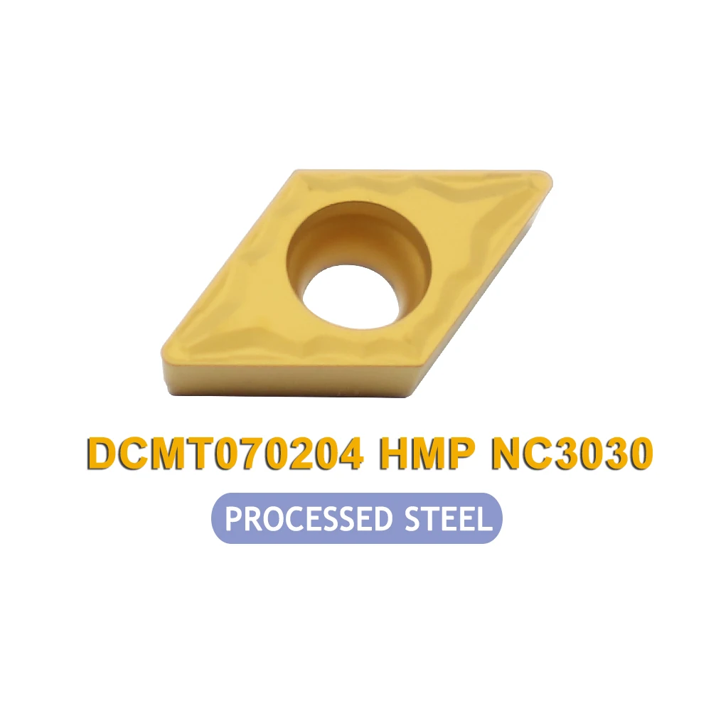 高品質の超硬cncインサート,10個,sdjcr/l07ホルダー用内部旋削工具dcmt070202 dcmt070204 dcmt070208