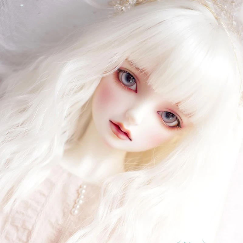 New Style 1/3 1/4 1/6 1/8 Hair Wavy High Temperature Wire For BJD Doll Wig