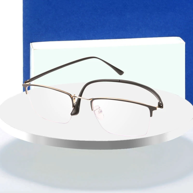 TR-90 Anti-Blue Ray  Anti-Radiation Reading Glasses Frame  Men and Women Style Automatic Smart Zoom For Both Near and Far