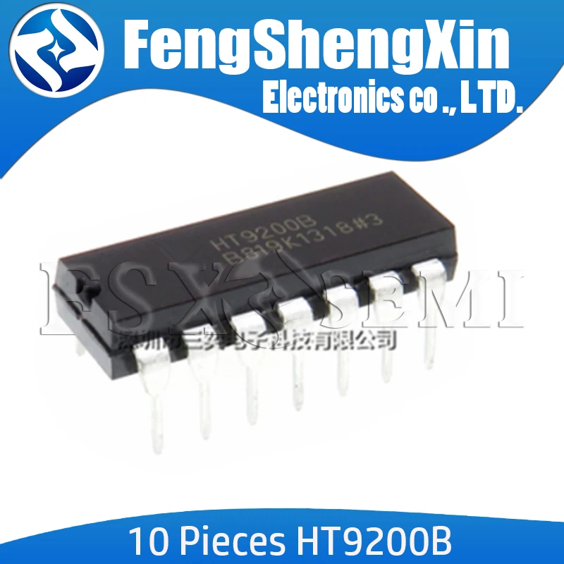 10pcs HT9200B DIP-14  DTMF Generators IC