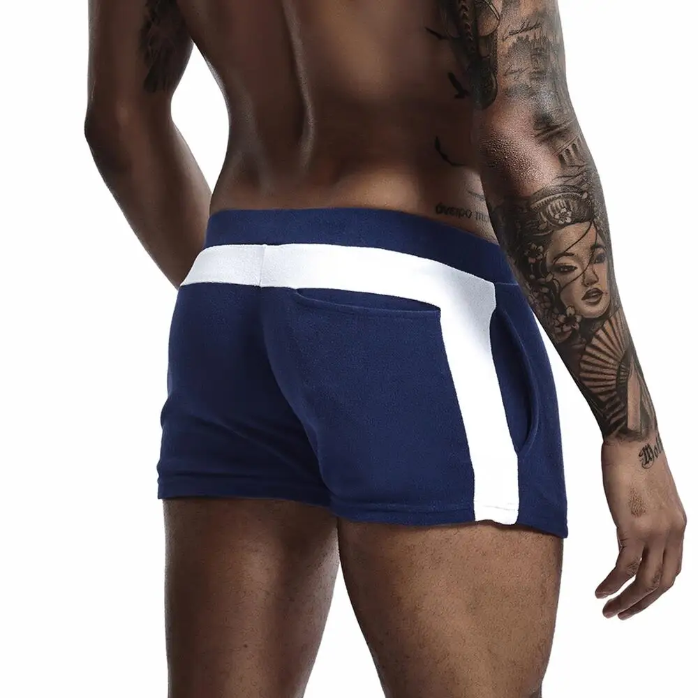 SEOBEAN Men\'s Pajamas Shorts Sleep Bottoms Boxer Shorts Homewear Underwear Mens Lounge Gym Fitness Shorts for Man