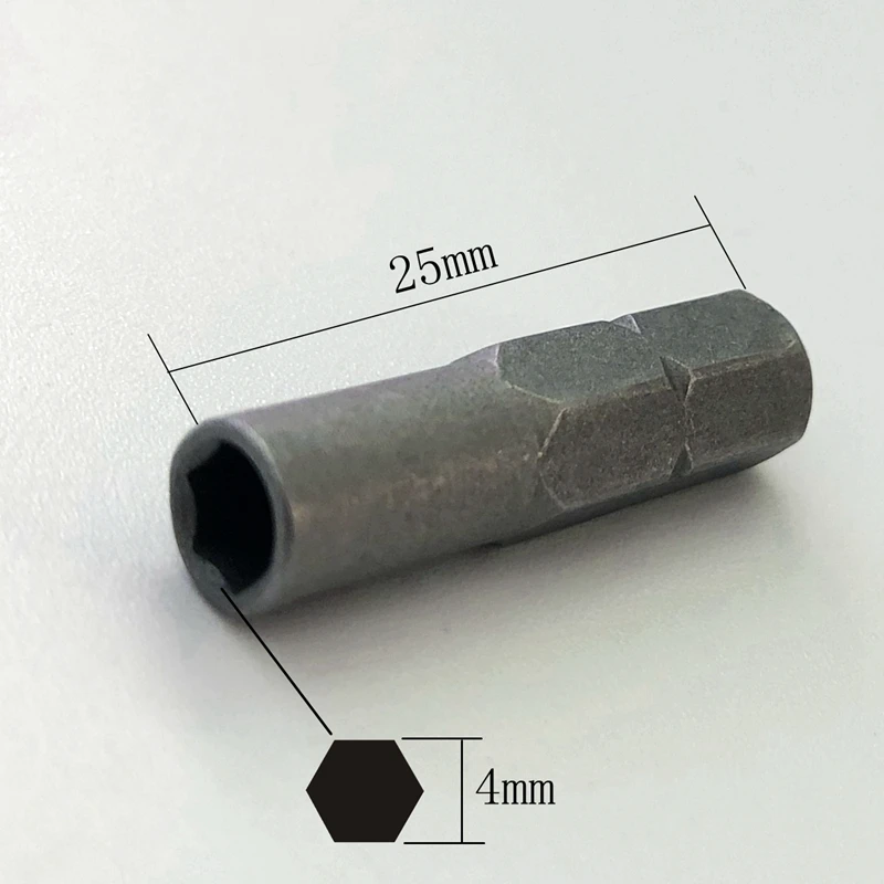 Hex 4mm Insert Micro Bit Adapter, screwdriver inserts bit socket to H4 hex bit Mounting Adapter match 6.35mm Hex Handle