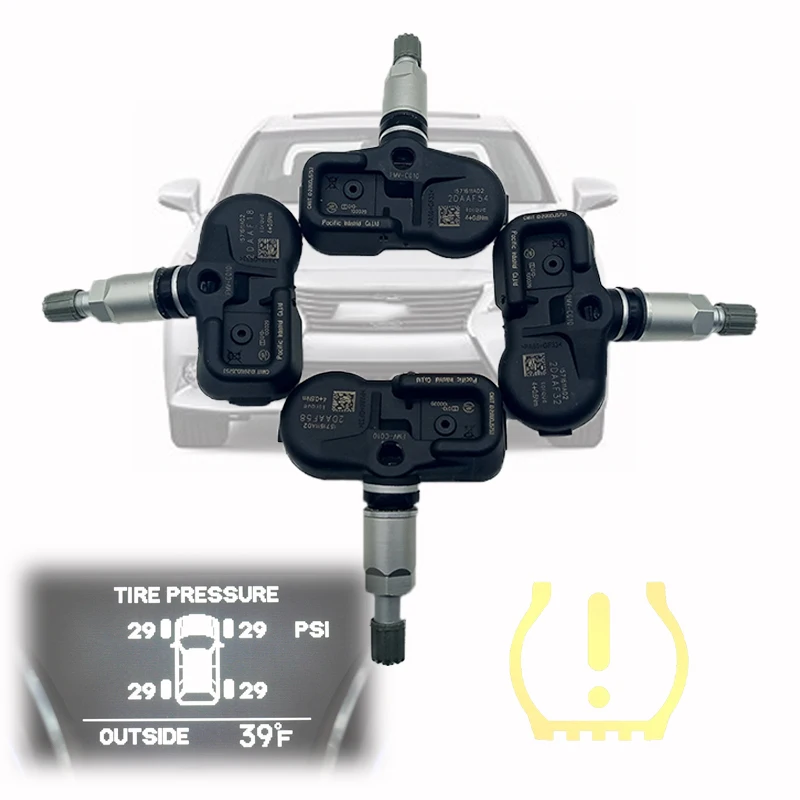 

Датчик давления в шинах Φ Alphard Camry Corolla Prius для Lexus CT ES GS GX IS LS LX NX 42607-06020 TPMS система контроля давления в шинах для Toyota 4 шт.