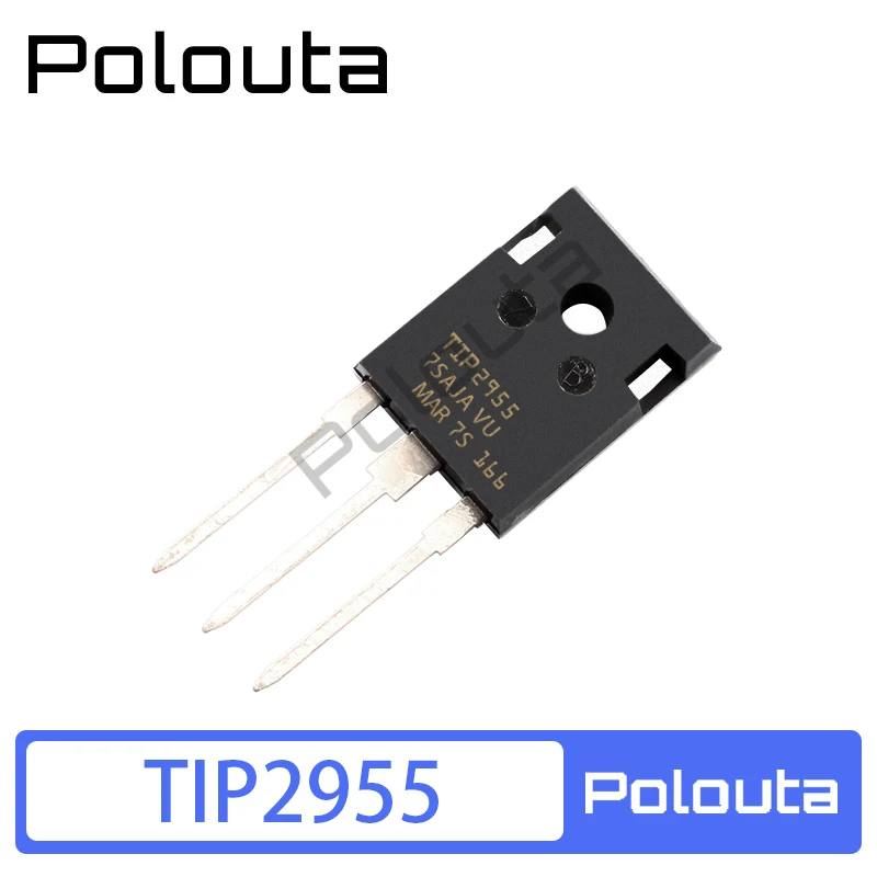 10 Stks/set TIP2955 To-218 Power Buis Pnp Kanaals 15A60V 2955 Triode Transistor Akoestische Componenten Kits Arduino Nano Polouta