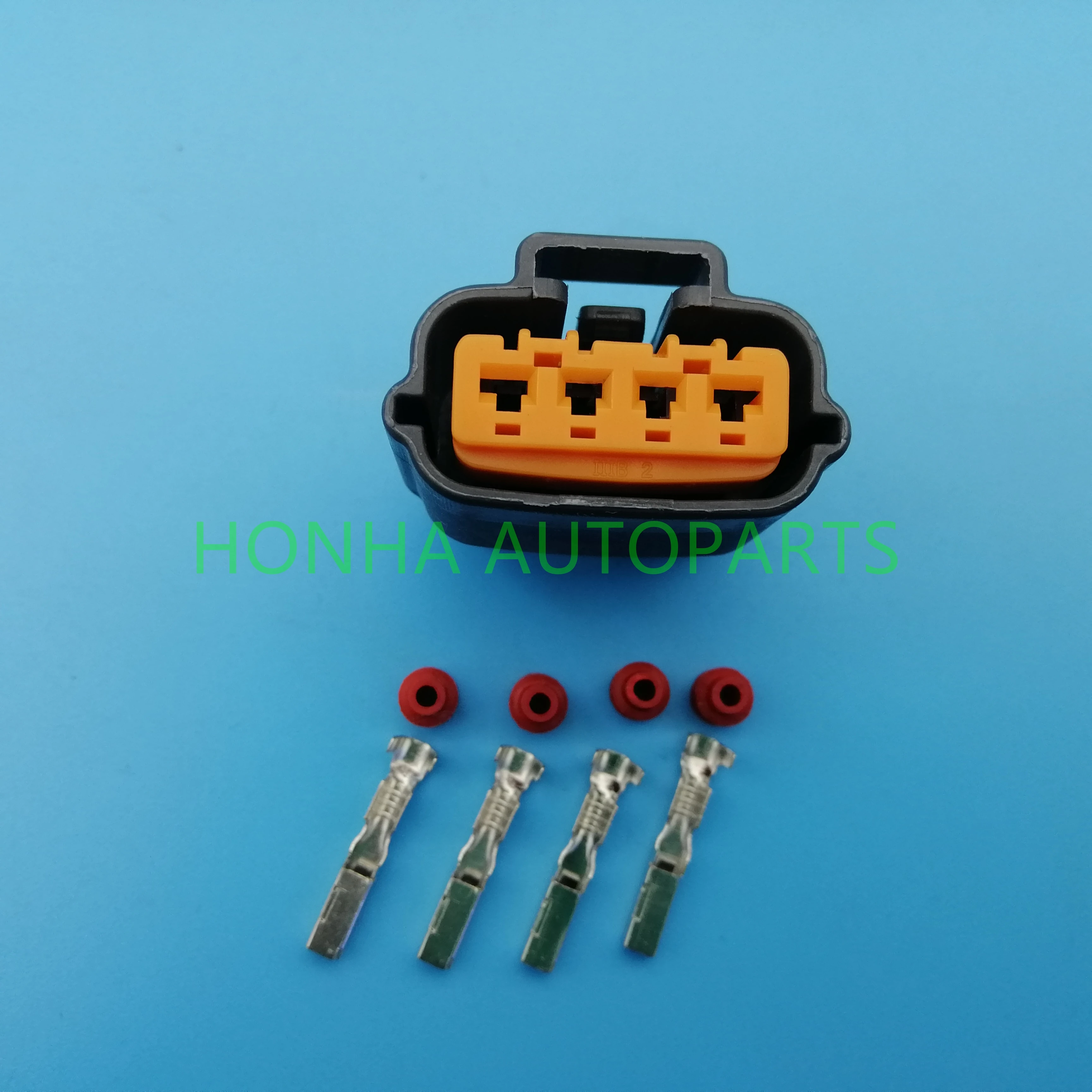 Free shipping 10 pcs 4 Pin  Auto Ignition Controller Plug RX7 FD Throttle Position Sensor Connector 6195-0030