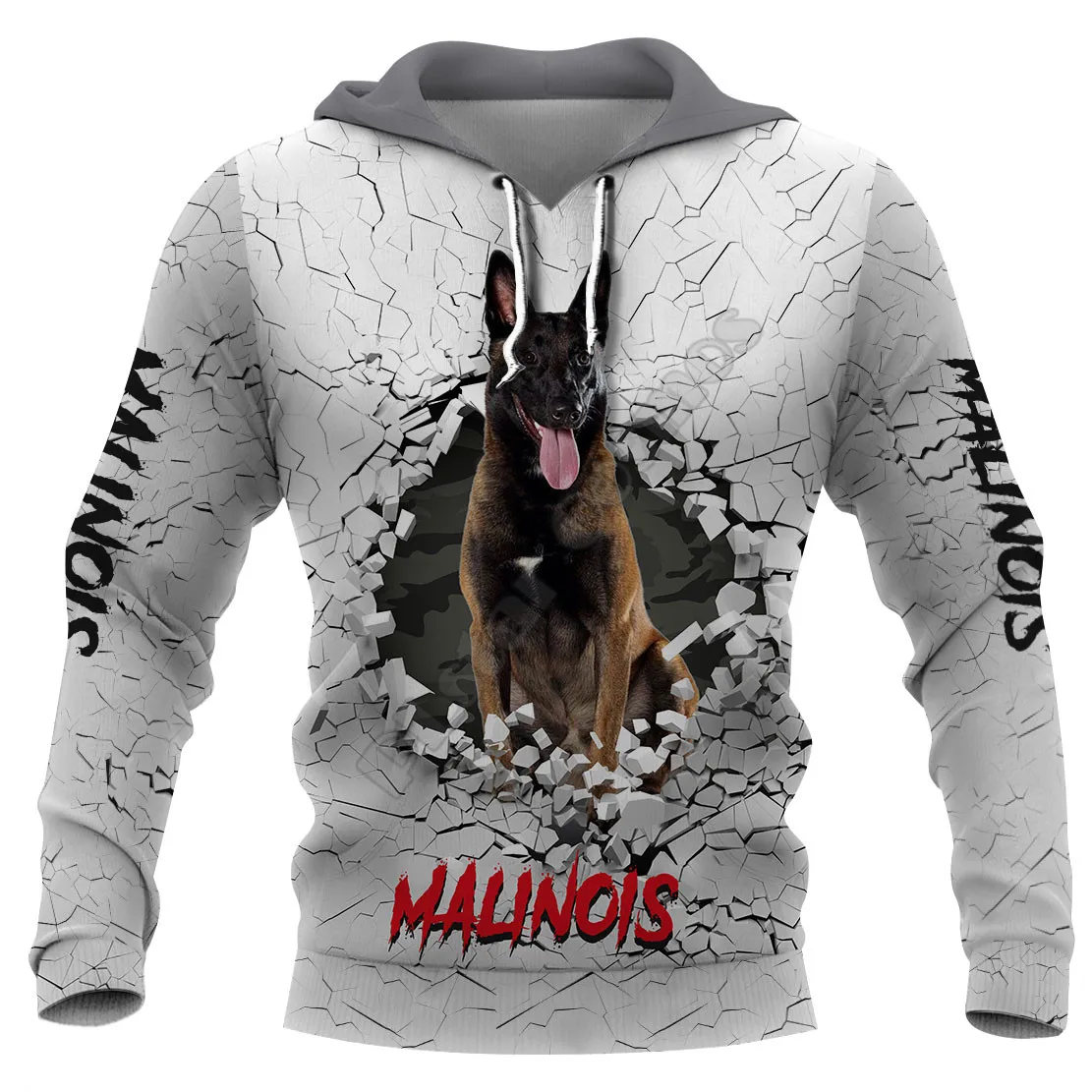 Malinois 3D Printed Hoodies Pullover Men For Women Funny Animal Sweatshirts Fashion Cosplay Apparel Sweater 02