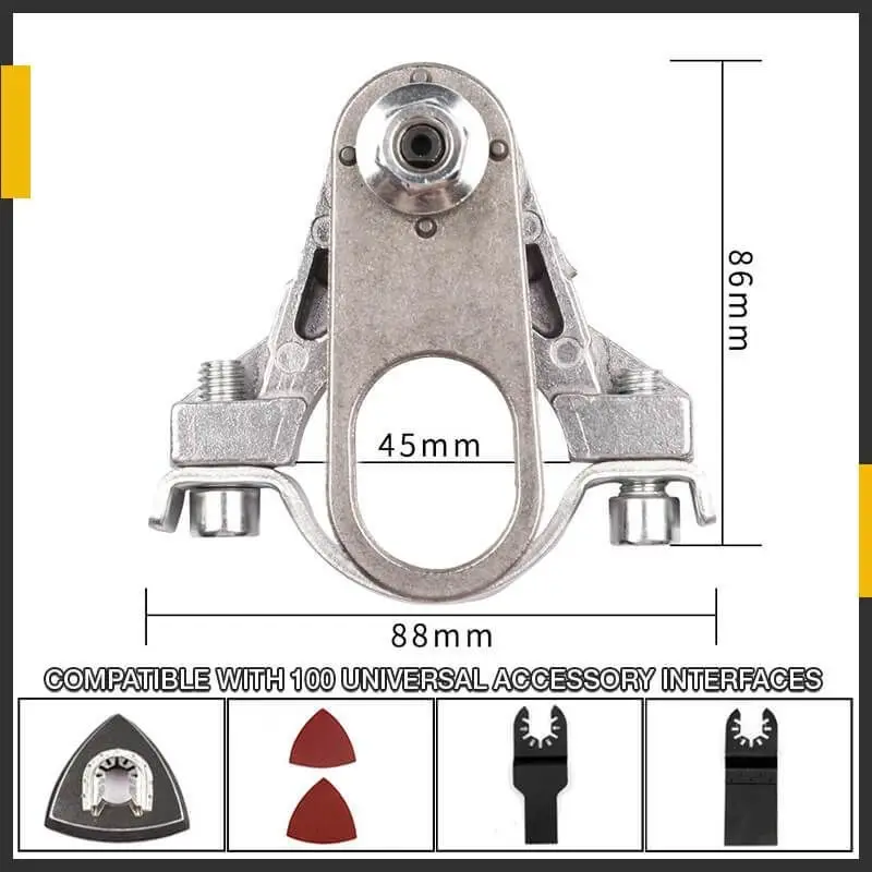 Angle Grinder Conversion Universal Head Electric hand grinder to cutting machine to electric shovel woodworking tools Dropship