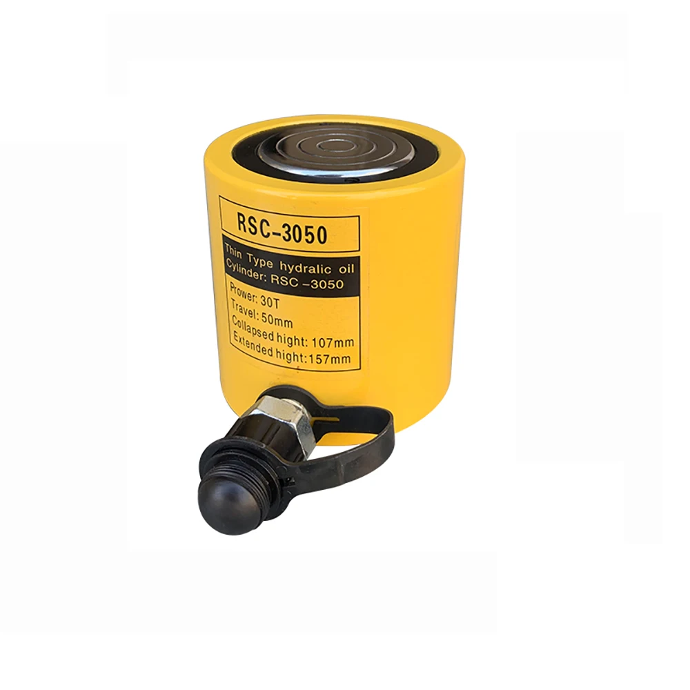 Imagem -03 - Cilindro Industrial do Óleo Hidráulico tipo Curto Desconexão-tipo Jack 10t 20t 30t 50t 100t Curso 50 mm
