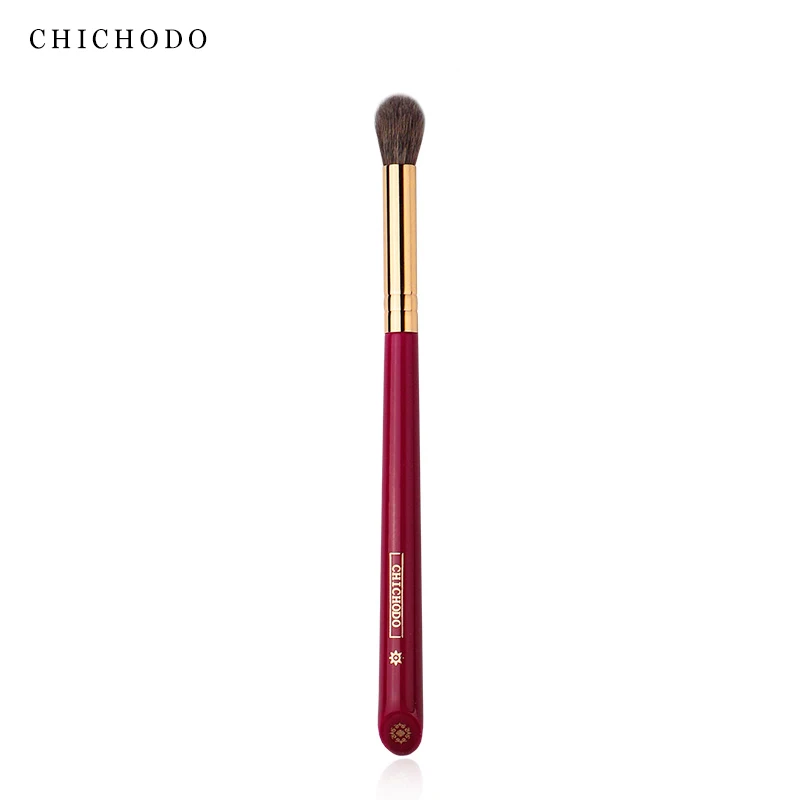 CHICHODO Makeup Brush-Luxurious Red Rose Series-High Quality Horse&Gray Rat Hair Blending Brush Cosmetic Natural Hair Make Up