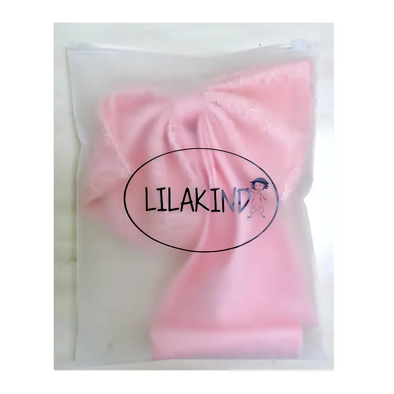 Plastic Bag with Zip Lock and Zipper, Custom, Frosted Printed Logo, Gift