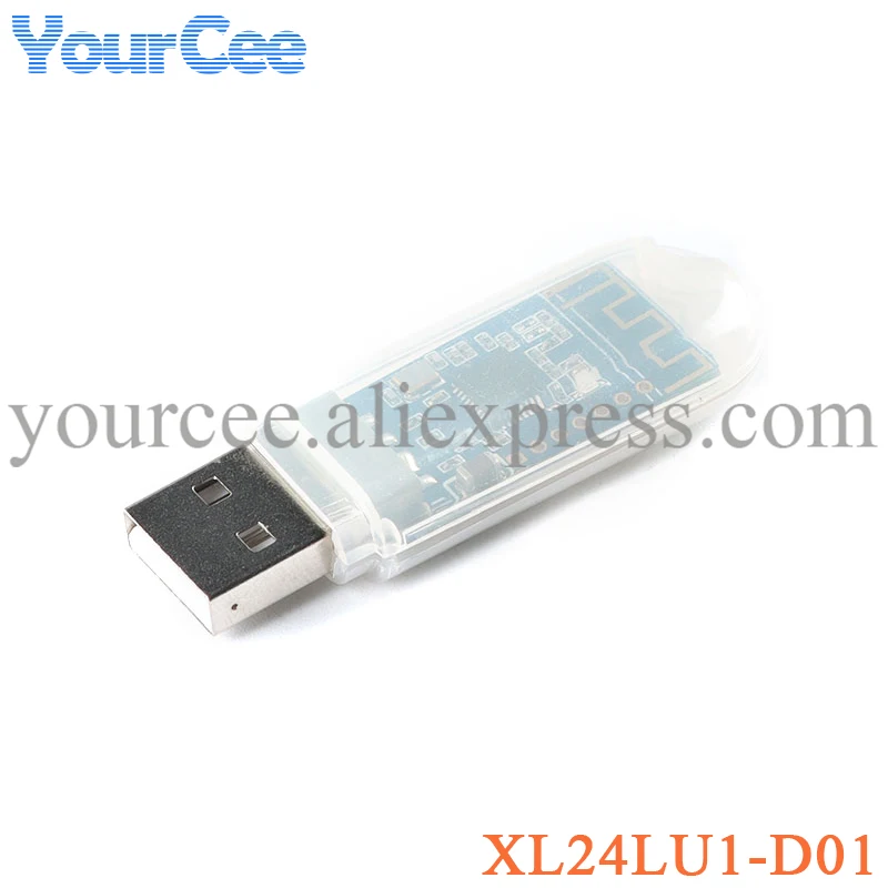 XL24LU1-D01 NRF24LU1 WIFI Wireless Module Data Transceiver USB Board 2.4G 1mW -94dBm 100m