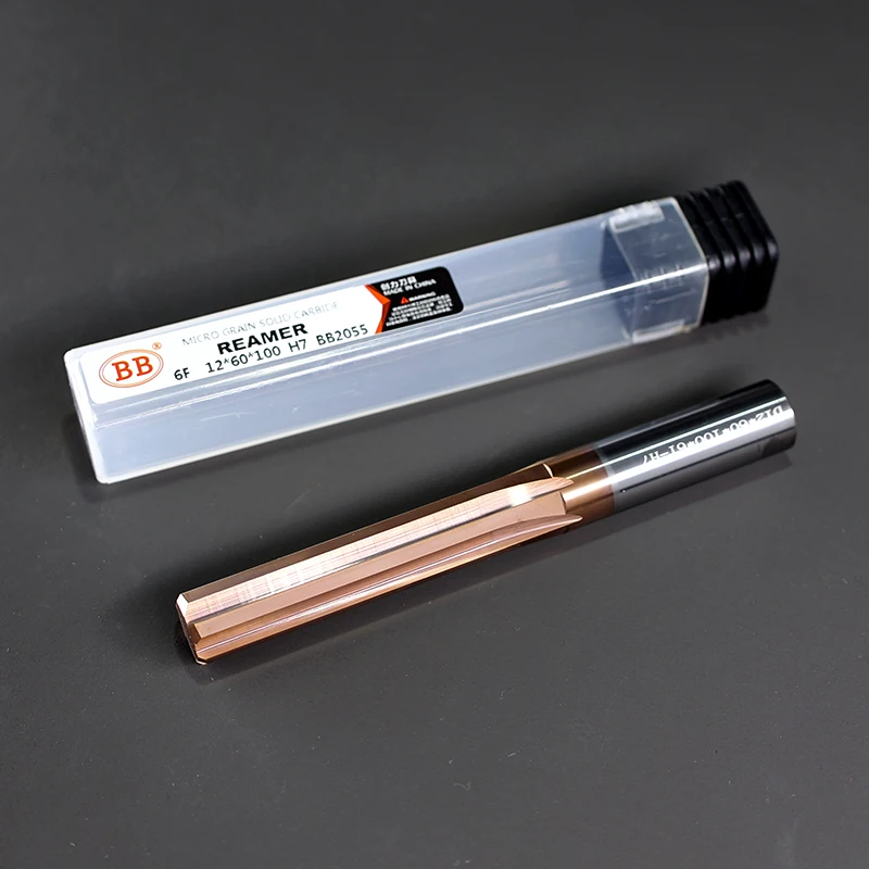 Imagem -06 - Máquina de Carboneto de Tolerância Reamer Revestido Reta Flauta h7 Chucking Aço Endurecido Cortador de Metal Flautas Cnc 620 mm bb