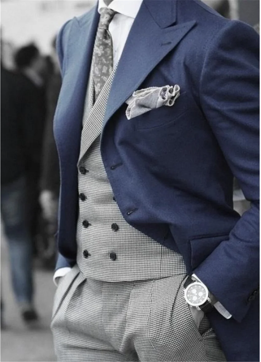 2020 new men\'s dress men\'s suit wedding party party dress bridegroom best man tuxedo performance suit(Jacket+pants+vest)