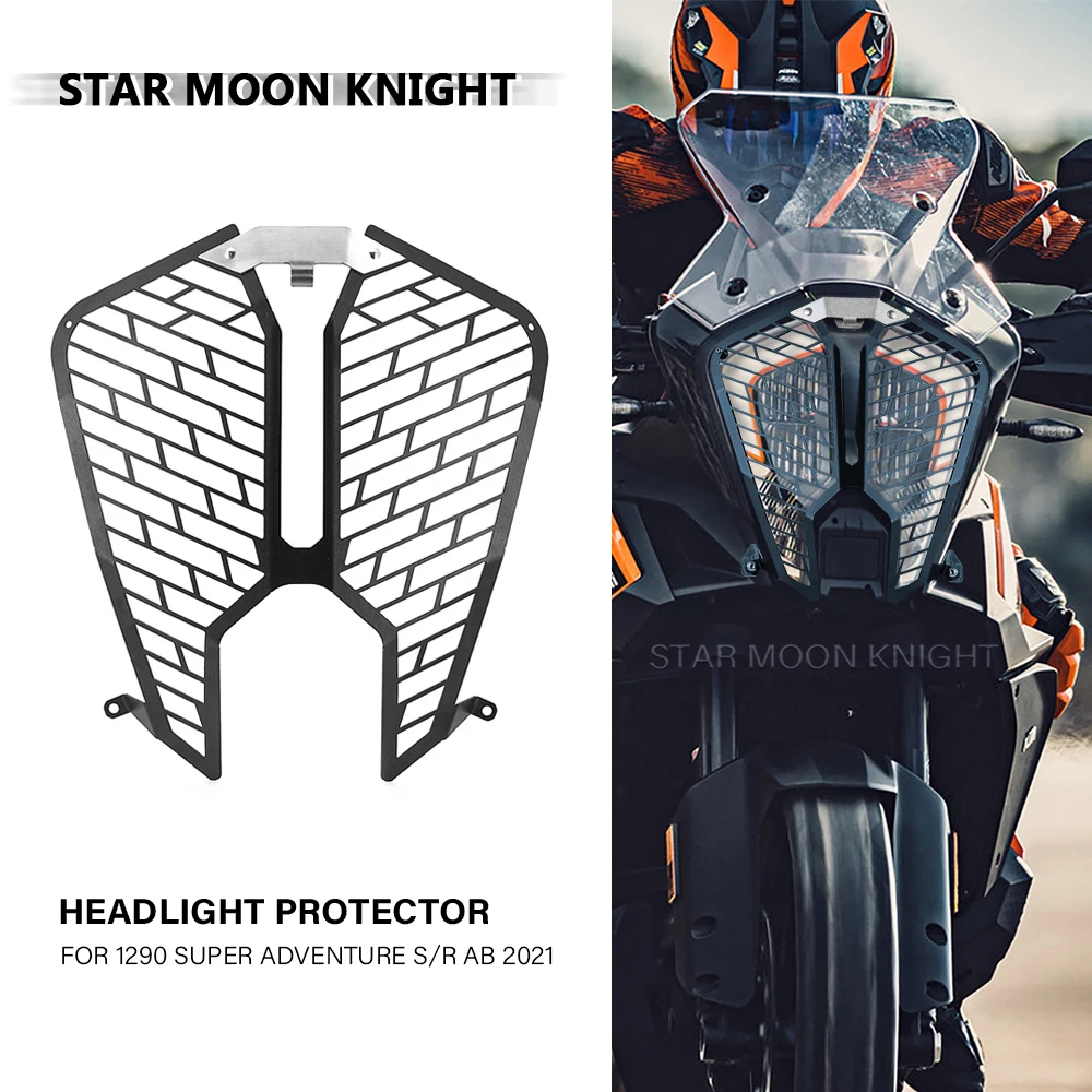 

Motorcycle Accessories For 1290 Super Adventure ADV S R 2021 2022 - Headlight Guard Protector Cover Protection Grill