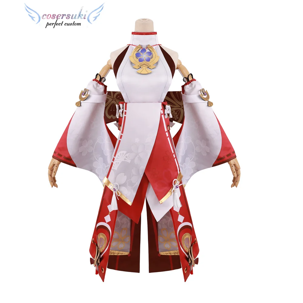 

Anime Genshin Impact Yae Miko Cosplay Costume For Halloween Christmas Carnaval Costume