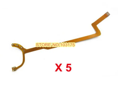 5 Buah X Suku Cadang Reparasi Kabel Flex Shutter Lensa untuk Kamera Canon 18-55Mm 18 55 Mm