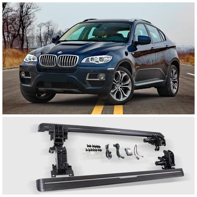 For BMW X6 E71 2012 2013 2014 Electric Automatic Running Boards Side Step Bar High Quality Motor Pedals