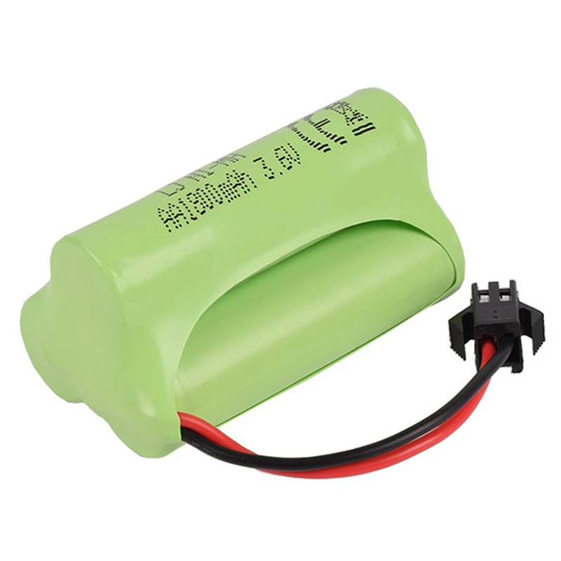 3.6v 1800mah AA NI-MH SM-2P Plug Battery Remote deformation car Electric toys ship robot rechargeable