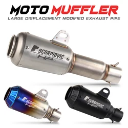 Motorcycle exhaust Pipe mufler Escape Moto For grom hayabusa 2018 GSR750 mt07