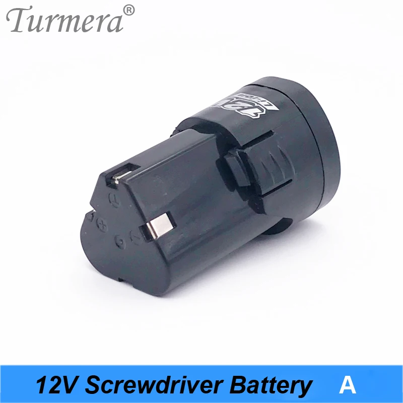 Turmera12v 3s  Cordless Screwdriver Charger Battery Electric Drill Battery Screwdriver Battery for Power Tools
