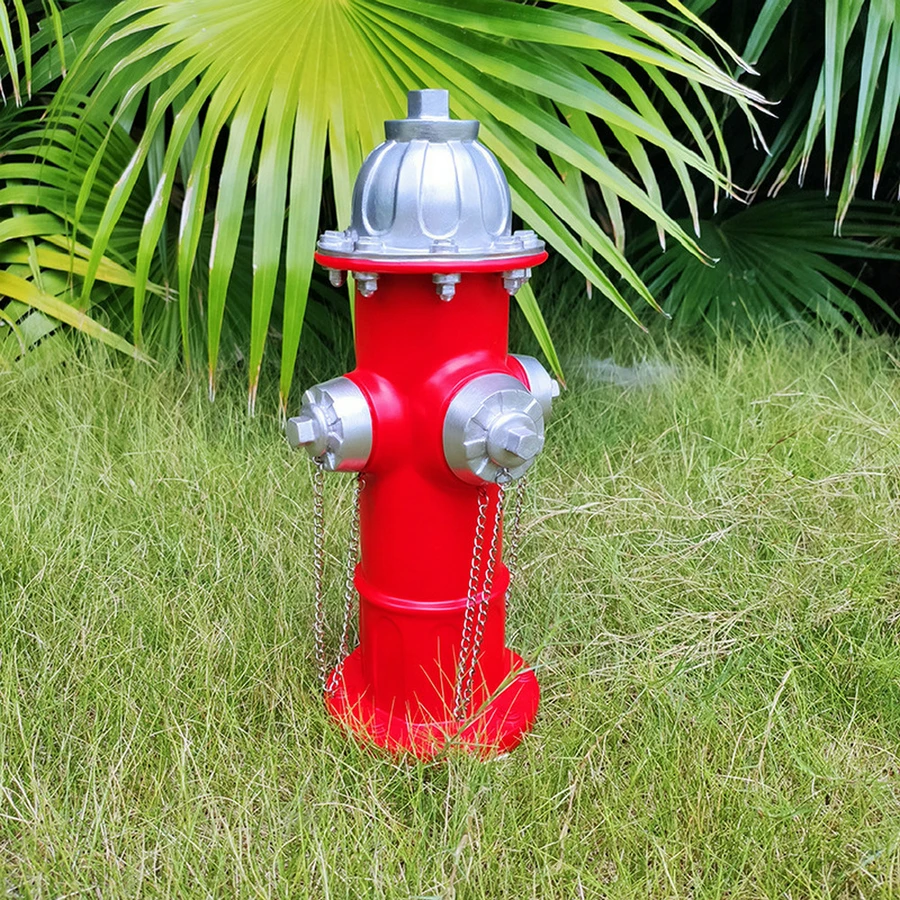 

Garden Statue Fire Hydrant Ornaments Training Dog Urination Fixed Position Resin Crafts Lawn Outdoor Courtyard Garden Decoration