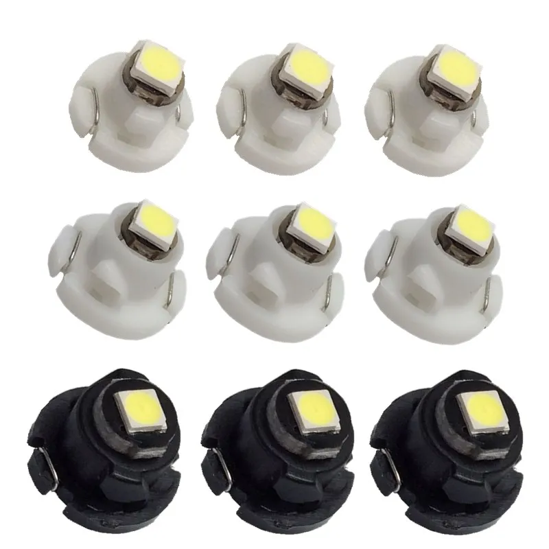 10PCST3 T4.2 T4.7 Auto HA CONDOTTO LA Luce Dello Strumento 1 SMD 12V del Cuneo Indicatori del cruscotto Lampada Luce Dello Strumento Chiave aria