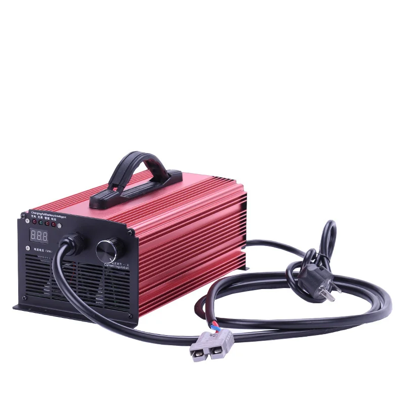 

Automobile Battery Charger 12v24v Pure Copper Forklift Truck Rv 400a600a Fast Intelligent Battery China Plug