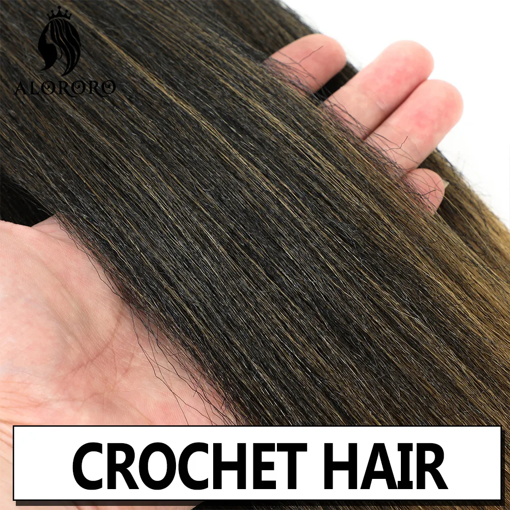 26 Zoll Vorgedehntes Flechthaar aus Synthetikfasern, Lange Box Braids, Knotless Braids, für Schwarze Frauen, DIY-Schutzfrisur – Detail 7