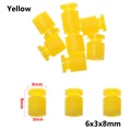 Amarillo 6x3x8mm