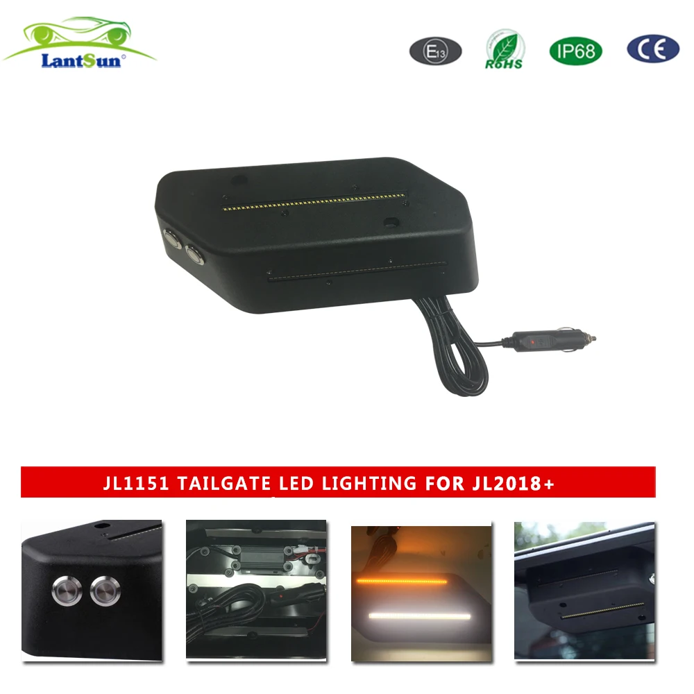 Car Trunk Cargo Light for Jeep Wrangler JL 2018-2022 LANTSUN JL1151