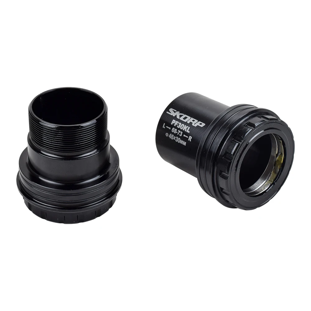 Thread In Carbon Bicycle Bottom Bracket MTB BB Sets 46/42*30-30mm Sealed Bearing Road Bicycle Crank Central Axis BB30 PF30 BB386