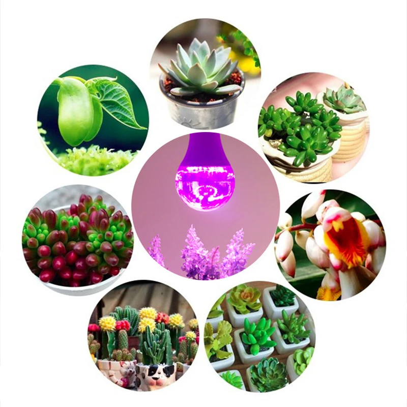 10pcs/lot 9W 12W 15W E27 Grow Light Full Spectrum Greenhouses Hydroponic Phyto Lamps 220V Flower Veg Bloom Growing Light