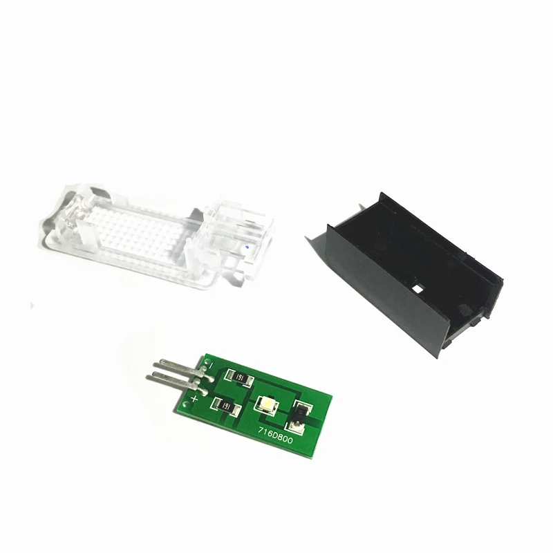 READXT 자동차 인테리어 LED 풋웰 라이트, 리어 풋 램프, 케이블 업그레이드 키트, 골프 7 MK7 egolf Passat B8 CC Jetta Sagitar Kodiaq
